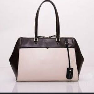 Tutilo New York Fling Dome tote bag black white laptop bag